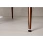 Viro deens ovale eettafel - 180 x 90 cm - donkerbruin