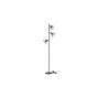 Malta vloerlamp - 3-lamps - zwart