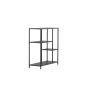 Arianna sidetable - 80 cm - zwart