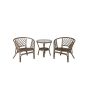 Tarek café set - naturel - rattan