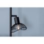 Malta vloerlamp - 3-lamps - zwart