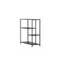 Arianna sidetable - 80 cm - zwart