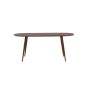 Viro deens ovale eettafel - 180 x 90 cm - donkerbruin