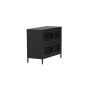 Niro dressoir - 90 cm - zwart