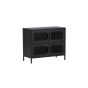 Niro dressoir - 90 cm - zwart