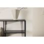 Arianna sidetable - 80 cm - zwart