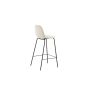 Selo barkruk 77 cm - velvet - beige