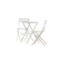 Serkan inklapbare bistro set - beige