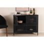 Niro dressoir - 90 cm - zwart