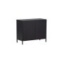 Niro dressoir - 90 cm - zwart