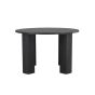 Noémie ronde eettafel - ø120 cm - zwart