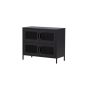 Niro dressoir - 90 cm - zwart