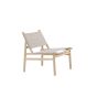 Torres fauteuil - mangohout - naturel/grijs