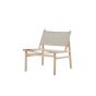 Torres fauteuil - mangohout - naturel/grijs