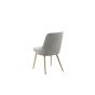 Sino eetkamerstoel - gouden poot - velvet - beige