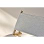 Torres fauteuil - mangohout - naturel/grijs