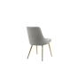 Sino eetkamerstoel - gouden poot - velvet - beige