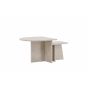 Matilde salontafel - set van 2 - marmerlook
