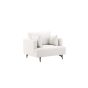 Ruma fauteuil - linnen - beige