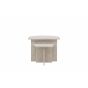 Matilde salontafel - set van 2 - marmerlook