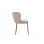 Lorenzo eetkamerstoel - velvet - beige