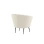 Rano fauteuil - teddy - wit