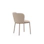 Lorenzo eetkamerstoel - velvet - beige