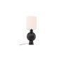 Niva ronde tafellamp - beige