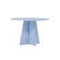 Nara ronde eettafel - ø110 cm - blauw
