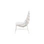 Ines outdoor loungestoel - wicker - wit