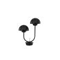 Ezra tafellamp - 2-lamps - zwart