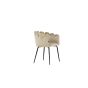 Mahlim eetkamerstoel - met armleuning - beige
