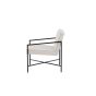 Nara fauteuil - teddy - off white