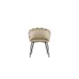 Mahlim eetkamerstoel - met armleuning - beige