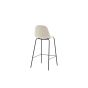 Selo barkruk 77 cm - velvet - beige