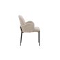 Pavel eetkamerstoel - linnenlook - beige