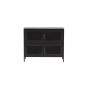 Niro dressoir - 90 cm - zwart