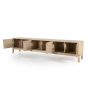 Tv-meubel Harvey - eikenhout - 220 cm
