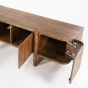 TV-meubel Julian - acaciahout - 240 cm - 6 deurs