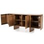 Dressoir Julian - acaciahout - 170 cm - 4 deurs