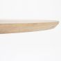 Deens ovale eettafel Nola - eikenhout - 130x76 cm
