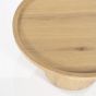 Ronde salontafel Leia - eikenhout - ø66 cm