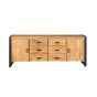 Dressoir Boaz - 200 cm - naturel