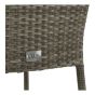 Cornelia terrasstoel wicker grijs - OUTLET B