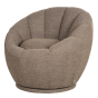 Crown fauteuil draaibaar bouclé van het woonmerk Label51