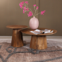 Dali ronde salontafel hout Ø50 cm