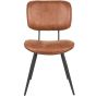 Eetkamerstoel Fos Leer Cognac