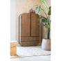 King wandkast hout - naturel