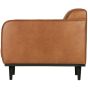 Fauteuil Statement Met Arm Eco Leer Cognac