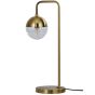 Tafellamp Globular Metaal Antique Brass
